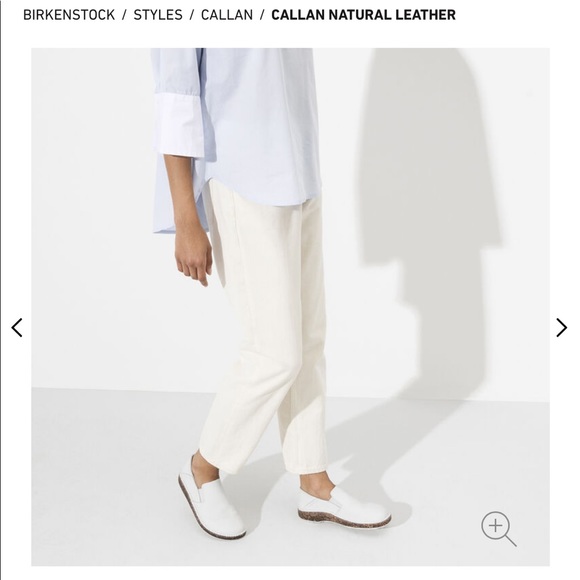 Birkenstock Callan Natural Leather White - Picture 3 of 15